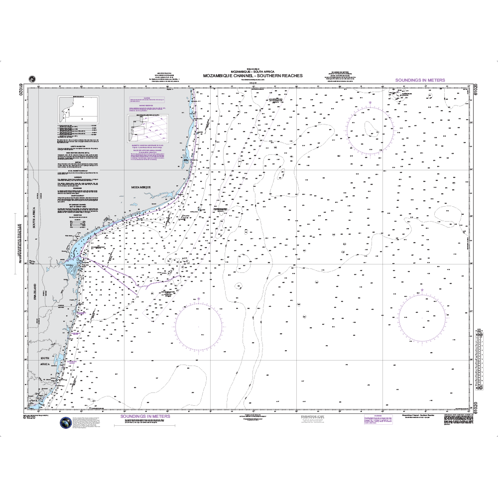 Paradise Clay NGA_61020 NGA Chart Mozambique Channel-Southern Reaches