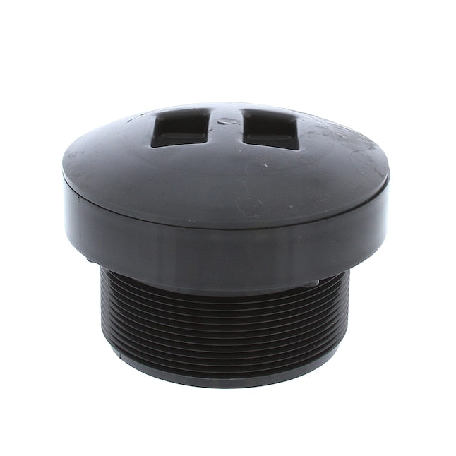 Jones Stephens D49657 2" x 3" LevelBest® Complete Heavy Duty Slab Drain System with 3" Metal Spud and 5" Nickel Bronze Strainer