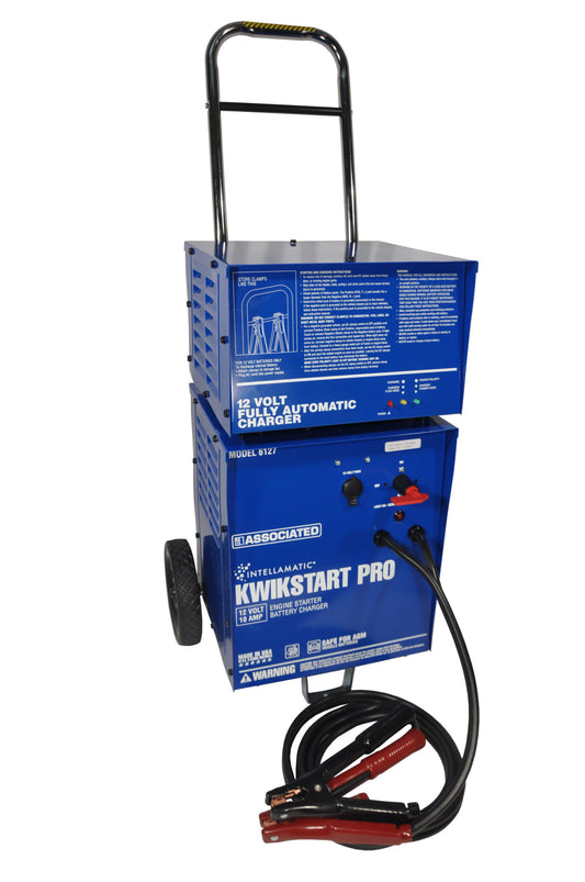 Associated Equipment 6127 Kwik Start Pro, 12V 10A Automatic (Group 24 Batteries)