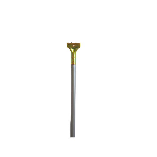 Bruske 60″ 1 1/8″ All Steel “Miracle-Tip” Handle. 55 × 6.75 × 3 in