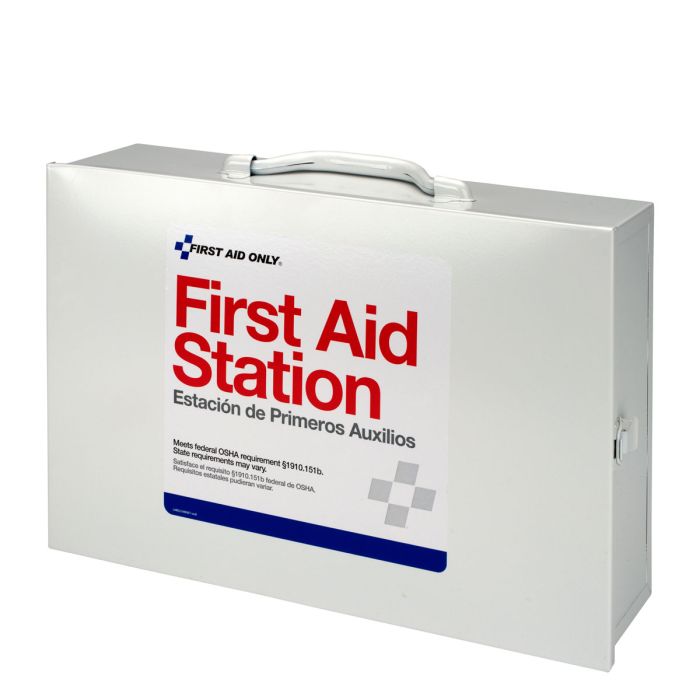 First Aid Only 6135 2 Shelf First Aid Metal Cabinet