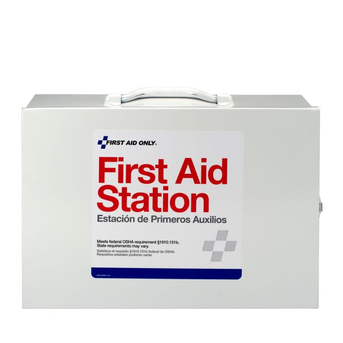 First Aid Only 6135 2 Shelf First Aid Metal Cabinet