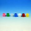 Globe Scientific 6137R Screw Cap with Silicone Washer for Sample Tubes with External Threads (#'s 6030-6059) Red