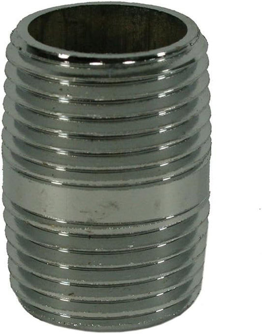 Jones Stephens P12212 3/4" Yellow Brass Hex Nipple