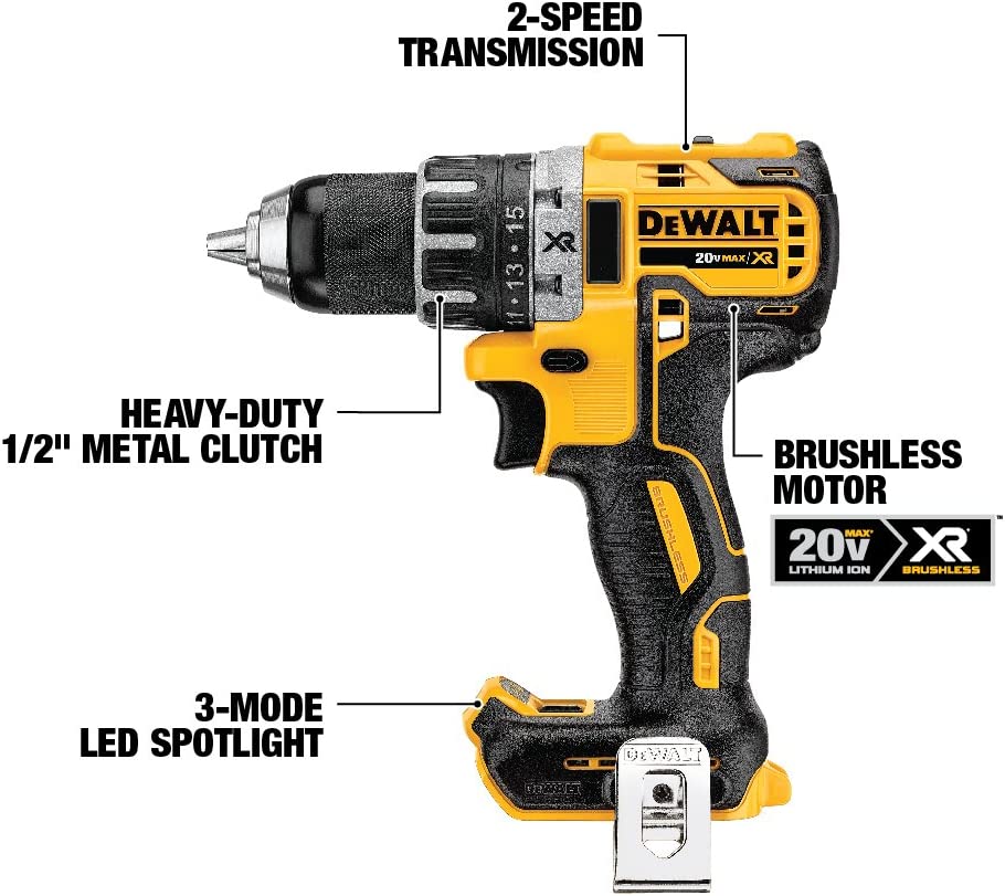 Dewalt DCK684D2 20V Max* Xr® 6-Tool Compact Combo Kit