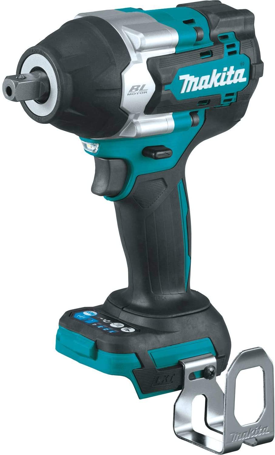 Makita XWT18XVZ 18V LXT® Lithium‘Ion Brushless Cordless 4‘Speed Mid‘Torque 1/2" Sq. Drive Utility Impact Wrench w/ Detent Anvil, Tool Only