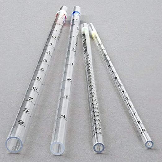 Globe Scientific 1864 Serological Pipette 2mL PS Open End 270mm STERILE Green Individually Wrapped Paper/Plastic