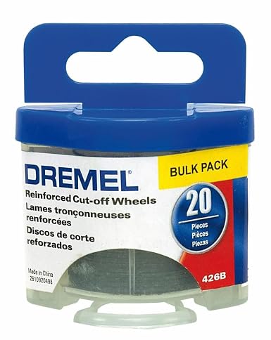 DREMEL® 426B Bulk Pack- Reinforced Cut-Off Wheels (20Pc.)