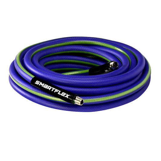 SmartFlex HSF3825BL2 Air Hose, 3/8" x 25', 1/4" MNPT Fittings