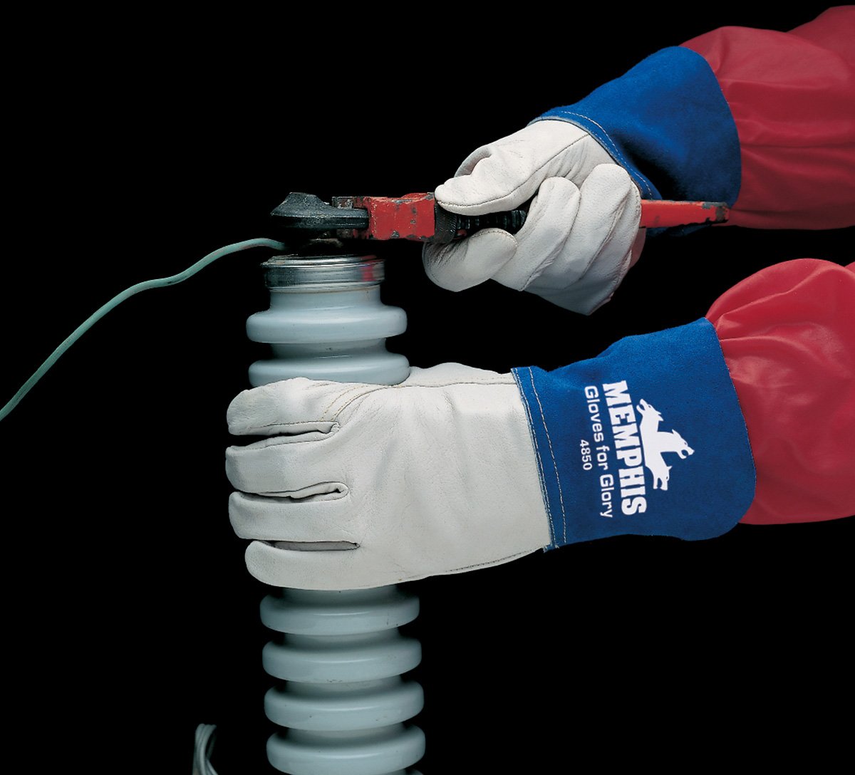 MCR SAFETY 4850L Large Mig/Tig Welders Glove Gunn Pattern Sew (1 PR)