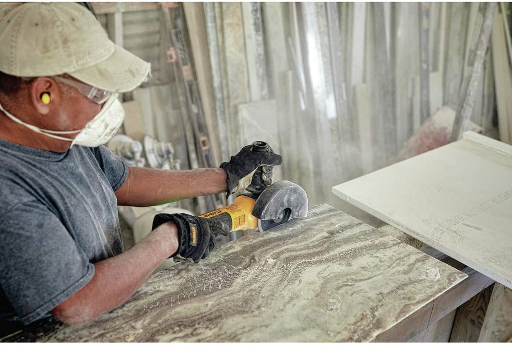 Dewalt DWE43240VS 5 In. / 6 In. Brushless Small Angle Grinder With Variable Speed Slide Switch And Kickback Brake