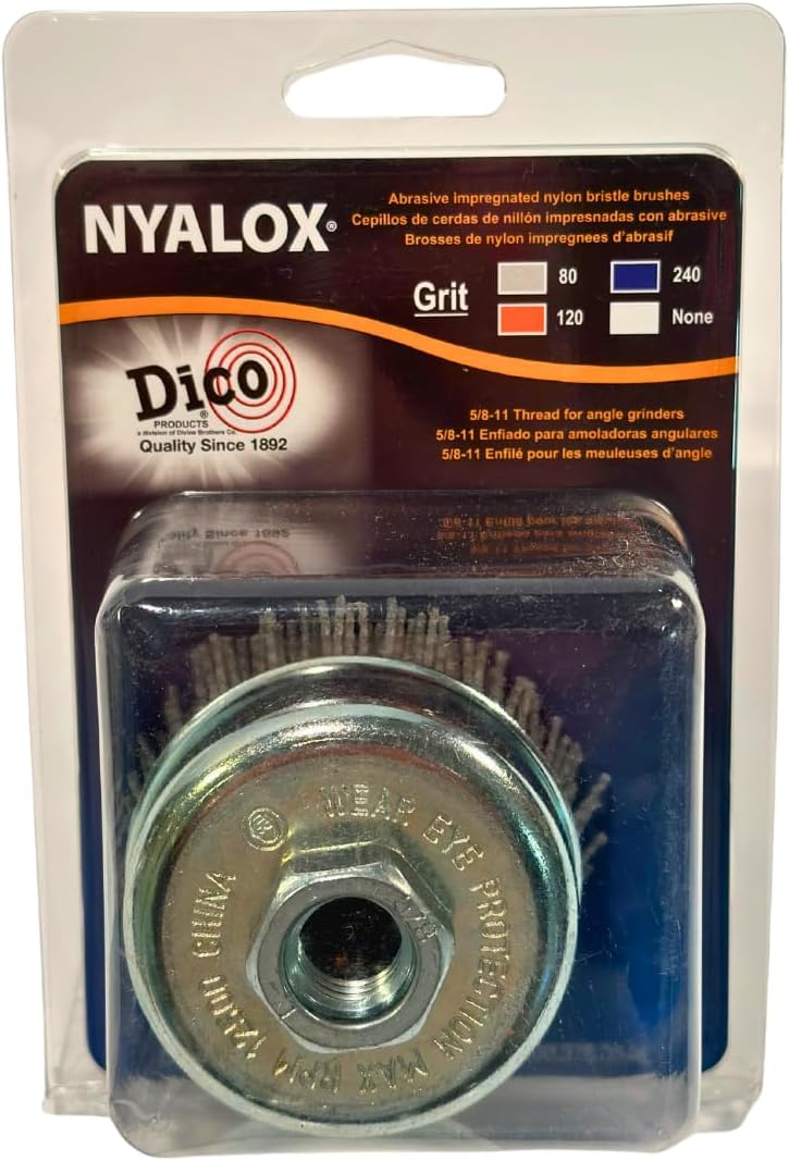Dico 7200004 Power Brush, Gray