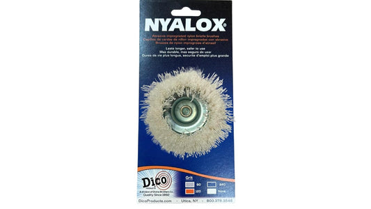 Dico 7200083 Nonabrasive Cup Brush, White, 2.5 inch