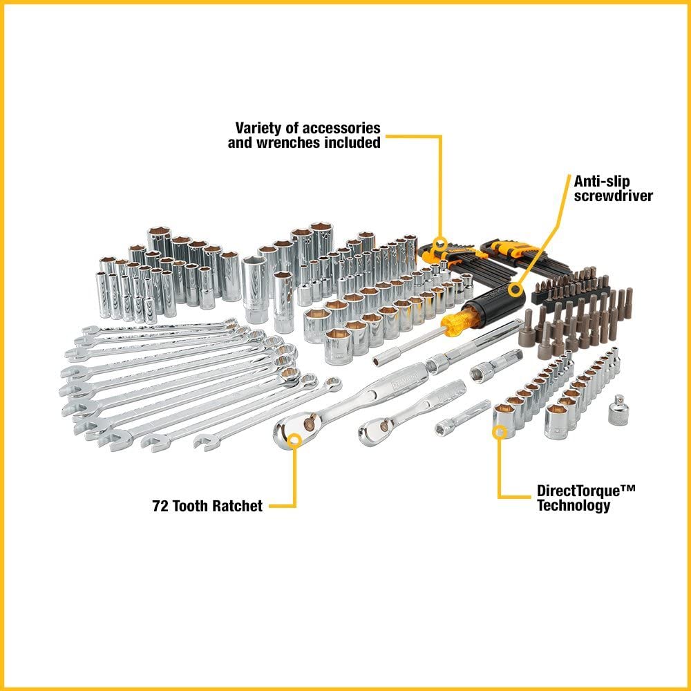 Dewalt DWMT81533 172 Pc. Mechanics Tool Set