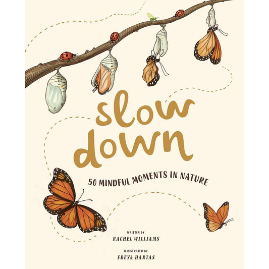 Paradise Clay HNA069 Slow Down: 50 Mindful Moments in Nature - Book