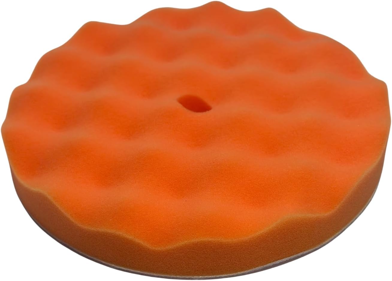 Dico 7474091 Orange Foam Waffle For Backing Pads, 7-8"