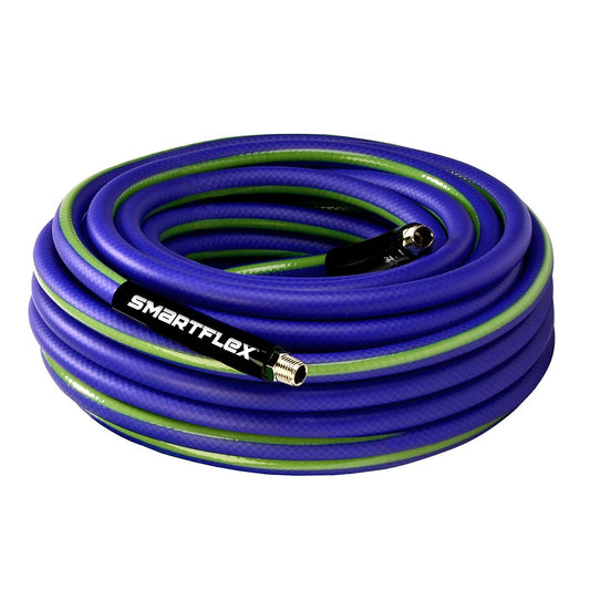 SmartFlex HSF3850BL2 Air Hose, 3/8" x 50', 1/4" MNPT Fittings