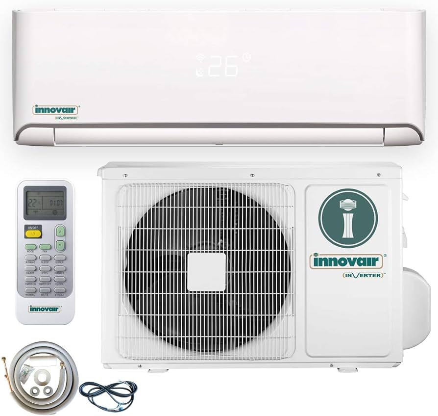 Innovair WIN24H2V51 Quantum Heat Pump Single Zone Mini Split System (24000 BTU)