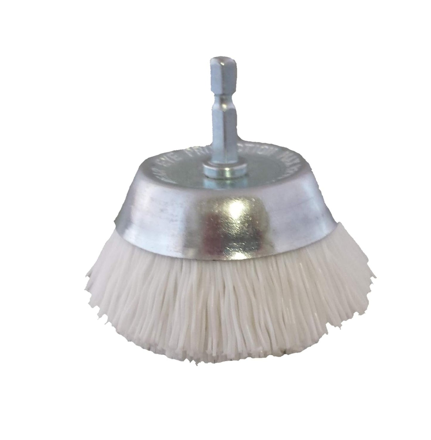 Dico 7200083 Nonabrasive Cup Brush, White, 2.5 inch