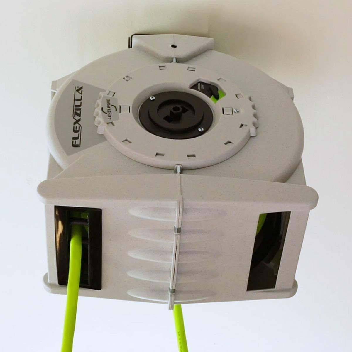 FlexZilla L8340FZ Pro Retractable Water Hose Reel with Levelwind™ Technology, 1/2" x 70'