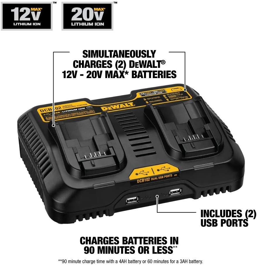 Dewalt DCB102 Jobsite Charging Stations