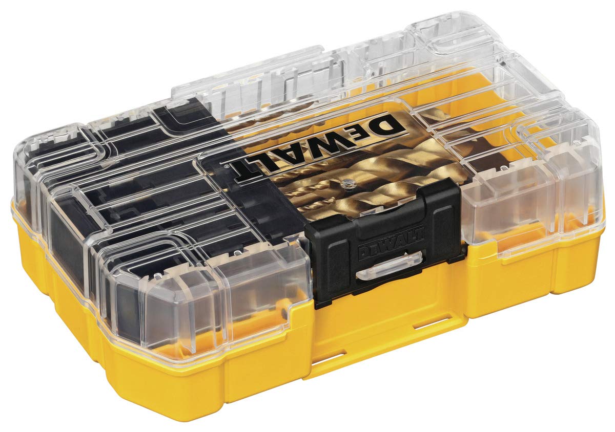 Dewalt DW1354 14Pc Titanium Pp Drill Bit Set W/1/2"