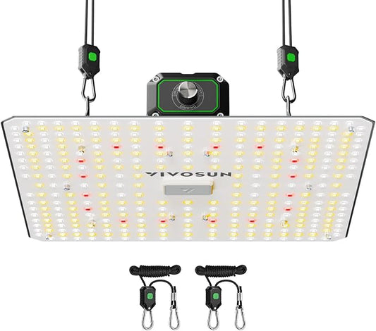 Vivosun LumaLight LED Grow Light, Full Spectrum Plant Light, 100W Smart Dimmable & High PPFD for Indoor Plants Seedling Vegetables Bloom