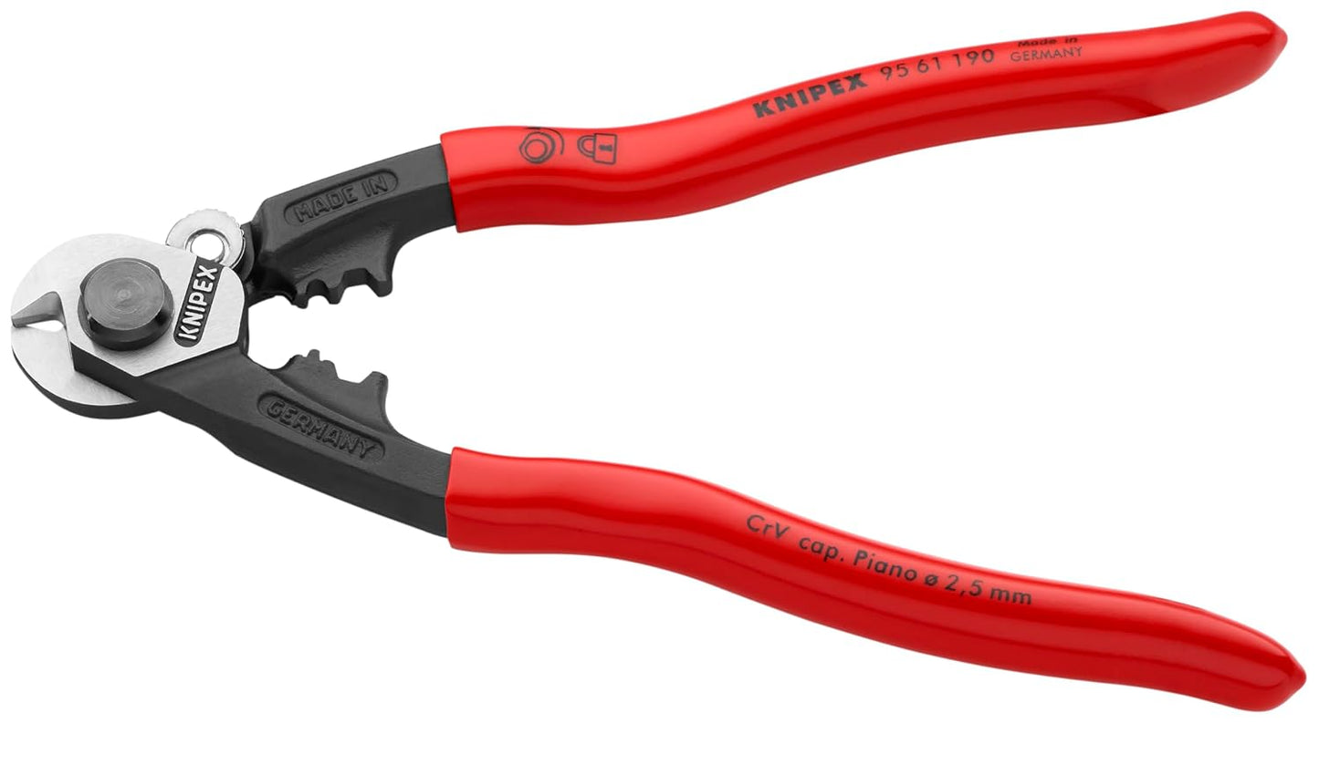 KNIPEX 9561190 Wire Rope Cutter