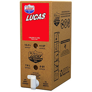 Lucas Oil 18023 Synthetic SAE 10W-60 European Formula Motor Oil/6 Gallon Box