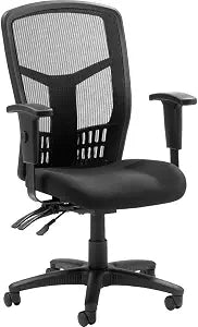 Lorell LLR62000077 Multifunctional Mesh High-back Exec. Chair