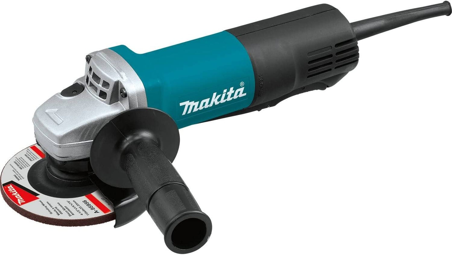 Makita LW1401X2 14" Cut‘Off Saw with 4‘1/2" Paddle Switch Angle Grinder