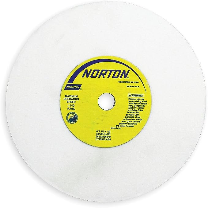 NORTON 66243529146 3X1X1/2 Type 01 Straightwheel 38A80-Mvbe (1 EA)