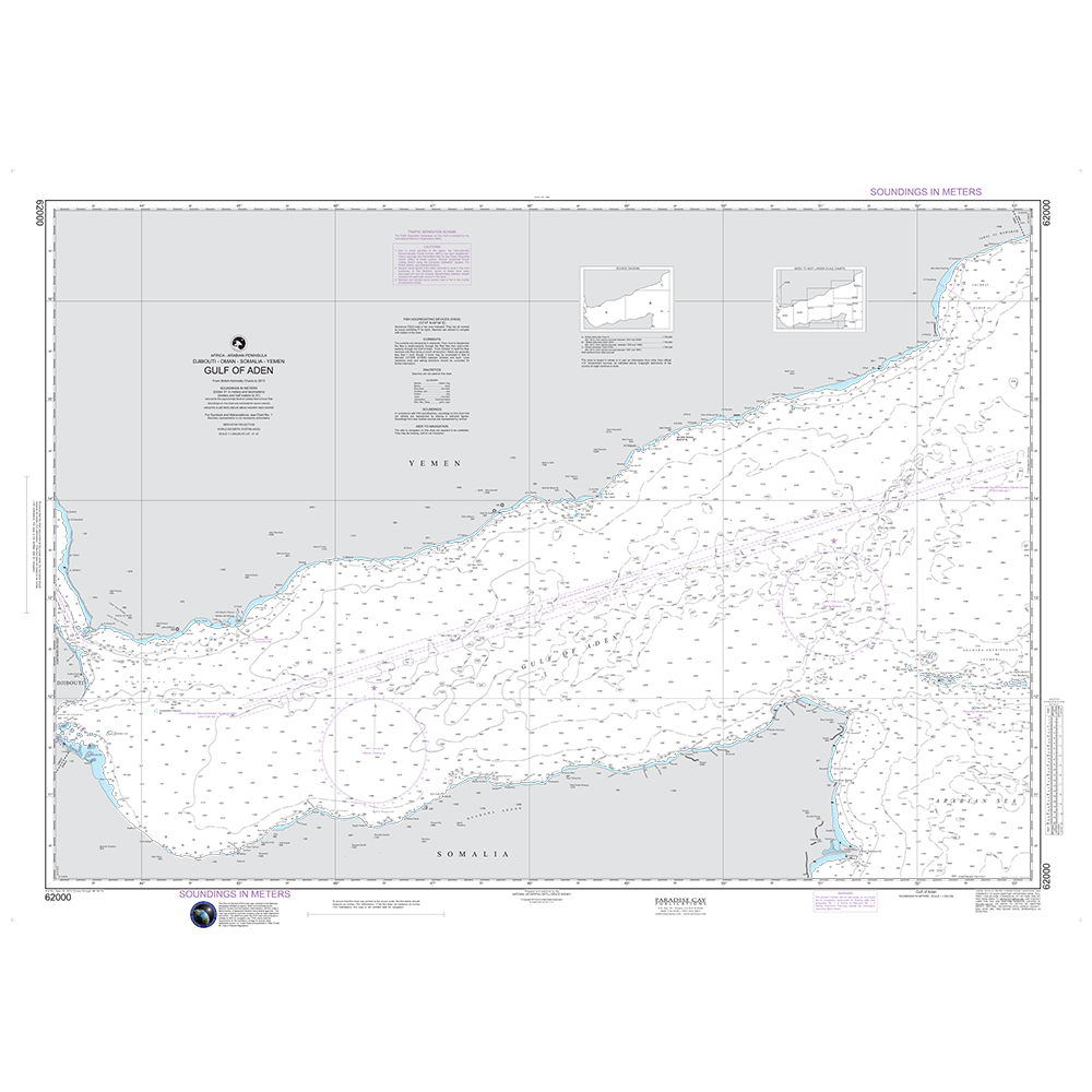 Paradise Clay NGA_62000 NGA Chart Gulf of Aden