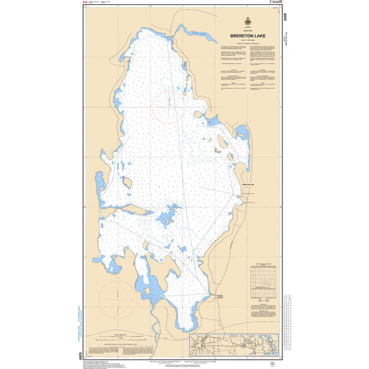 Paradise Clay CAN6209 CHS Chart Brereton Lake