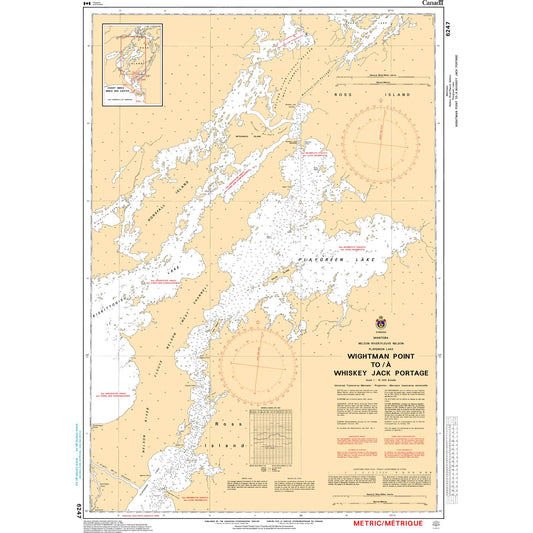 Paradise Clay CAN6247 CHS Wightman Point to/ Whiskey Jack Portage