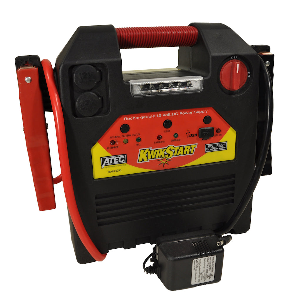 Associated Equipment 6256 Atec Kwikstart, 12V 360Cca 22Ah