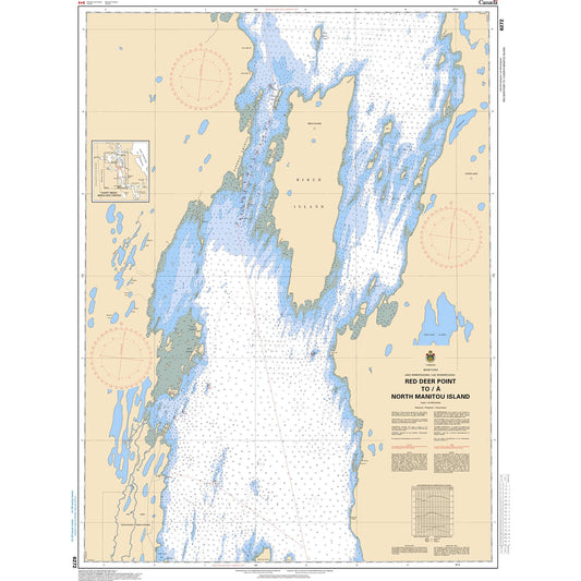 Paradise Clay CAN6272 CHS Red Deer Point to/ North Manitou Island