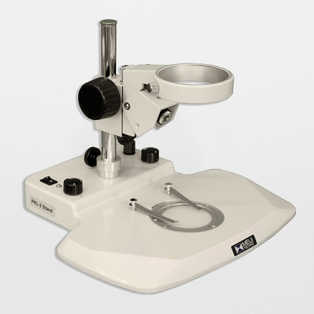 SOS Cleanroom Meiji PKL-2 Pole Stand with Incident and Transmitted LED Lighting