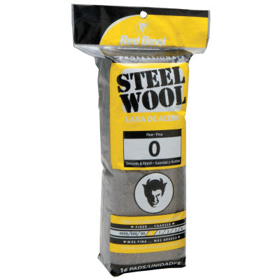 Red Devil 0313 Steel Wool Fine #0 (16 EA)