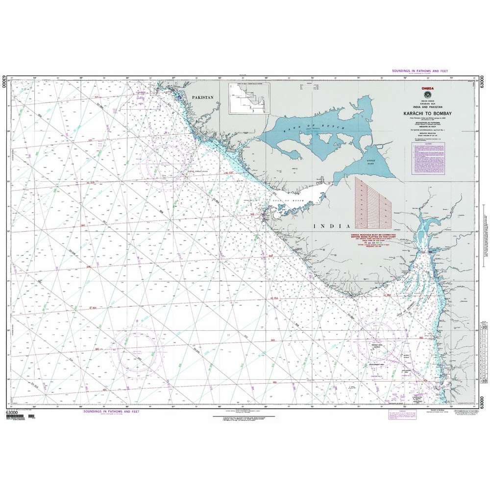Paradise Clay NGA_63000 NGA Chart Karachi to Bombay [India]