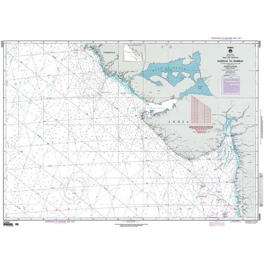Paradise Clay NGA_63000 NGA Chart Karachi to Bombay [India]