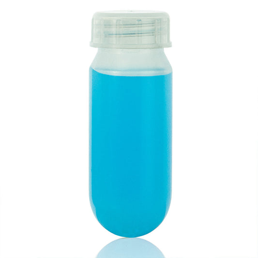 Globe Scientific 6323 Centrifuge Tube 70mL Oak Ridge Round Bottom Style Attached Screw Cap PP 12/Bag
