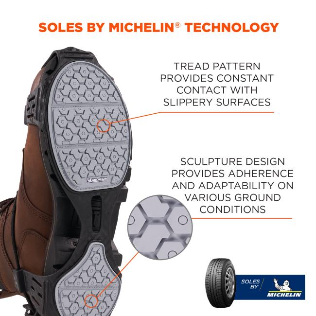 Ergodyne 16926 TREX 6326 Spikeless Traction Device - Slip-Resistant & Oil-Resistant