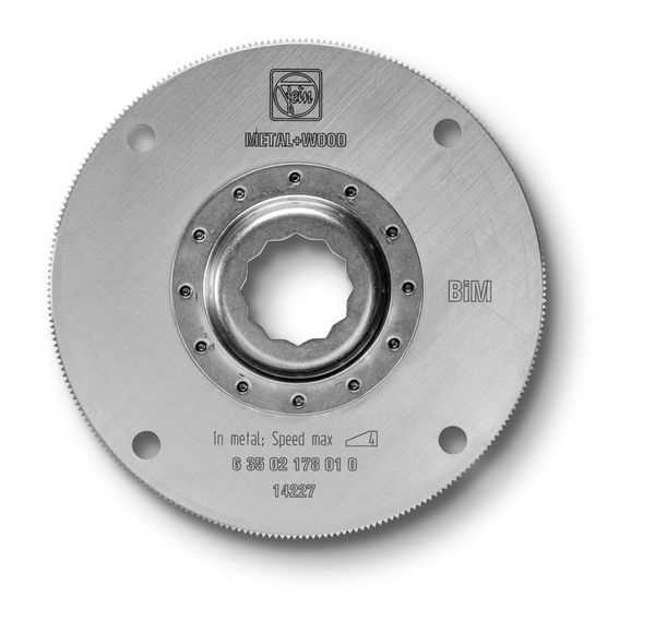 Fein 63502178010 Saw Blade Fsc Round Cranked Hss D