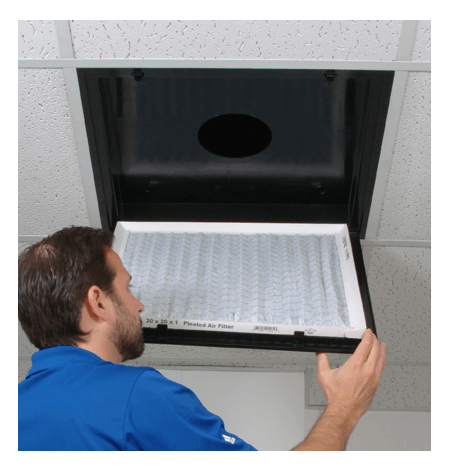 Havaco HT-2X2-RTN-BK 2'x2' Louver Return (Black)