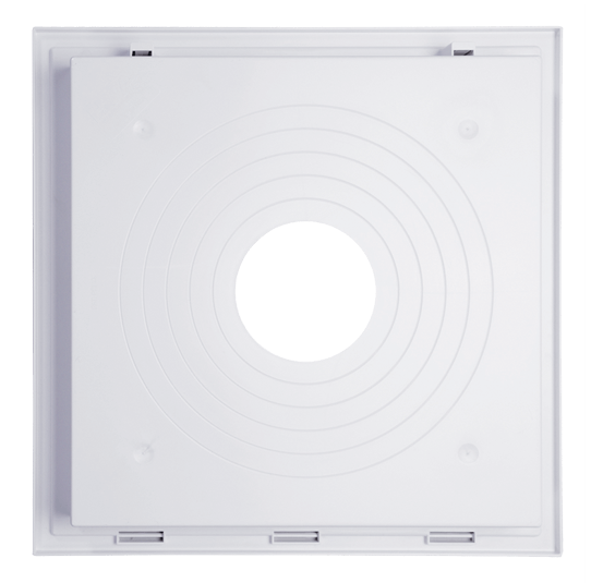 Havaco HT-2X2-RTN-BK 2'x2' Louver Return (Black)