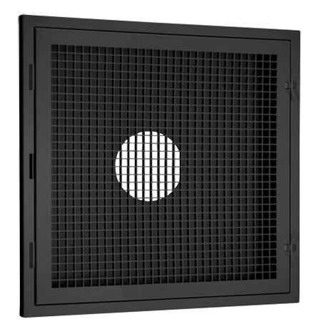 Havaco HT-2X2-ERTN-BK 2' X 2' Egg Crate Return Lay-In (Black)