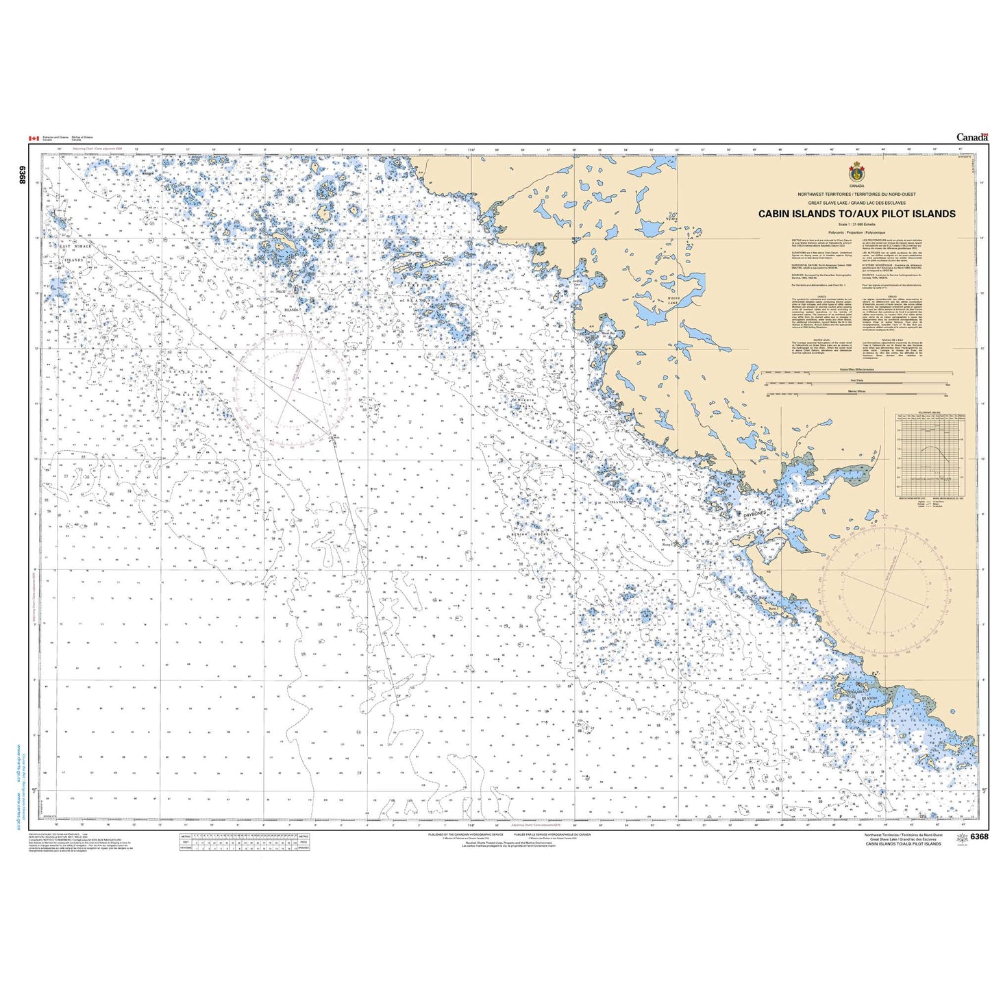 Paradise Clay CAN6368 CHS Cabin Islands to/aux Pilot Islands