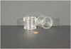 Globe Scientific 6372 Jar Wide Mouth 60mL (2oz) PS 53mm Opening 1 13/16 x 1 11/16" (Screw Cap Packaged Separately)