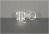 Globe Scientific 6372 Jar Wide Mouth 60mL (2oz) PS 53mm Opening 1 13/16 x 1 11/16" (Screw Cap Packaged Separately)